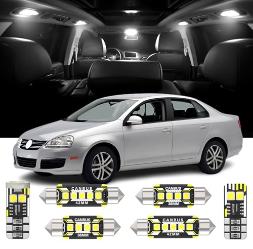Kit 13 luces LED interiores para VW Golf Jetta MK4 miniatura 1