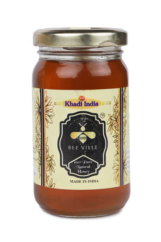 KHADI INDIA - BEE VILLE HONEY : 100% Pure Natural honey with no Adulteration (Variety: Saffron) (B0BFLYJBPV) Amazon Price History, Amazon Price Tracker