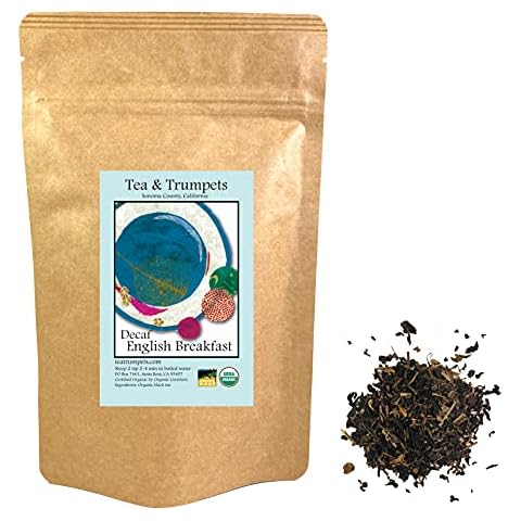 USDA Organic Decaffeinated English Breakfast Loose Leaf Tea - 4 oz Cover