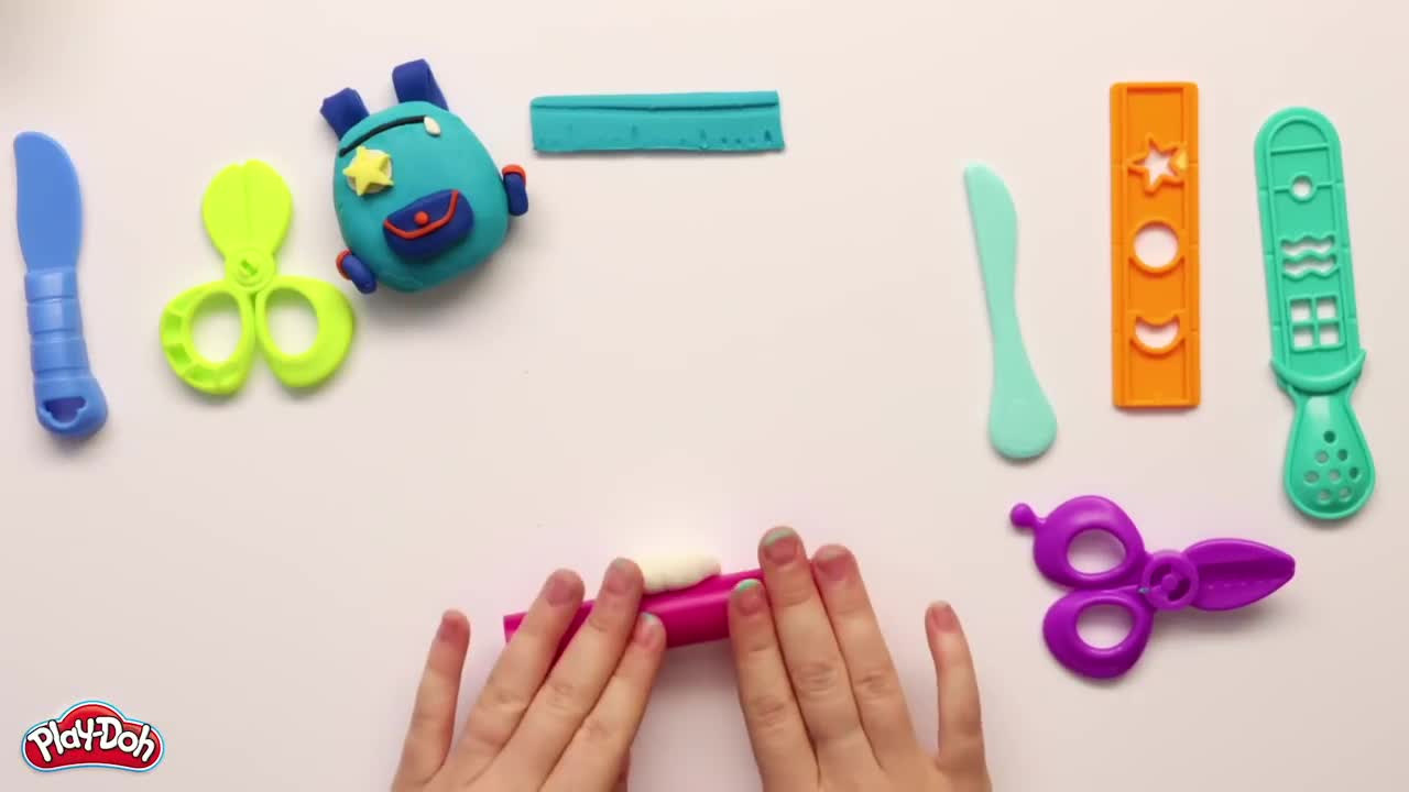 Play-Doh Pack De 4 Pots 112 G - Bleu, Jaune, Rouge, Blanc - Pâte à Modeler Atoxique - Dès 2 Ans - Idéale Pour Créativité Et Bricolage