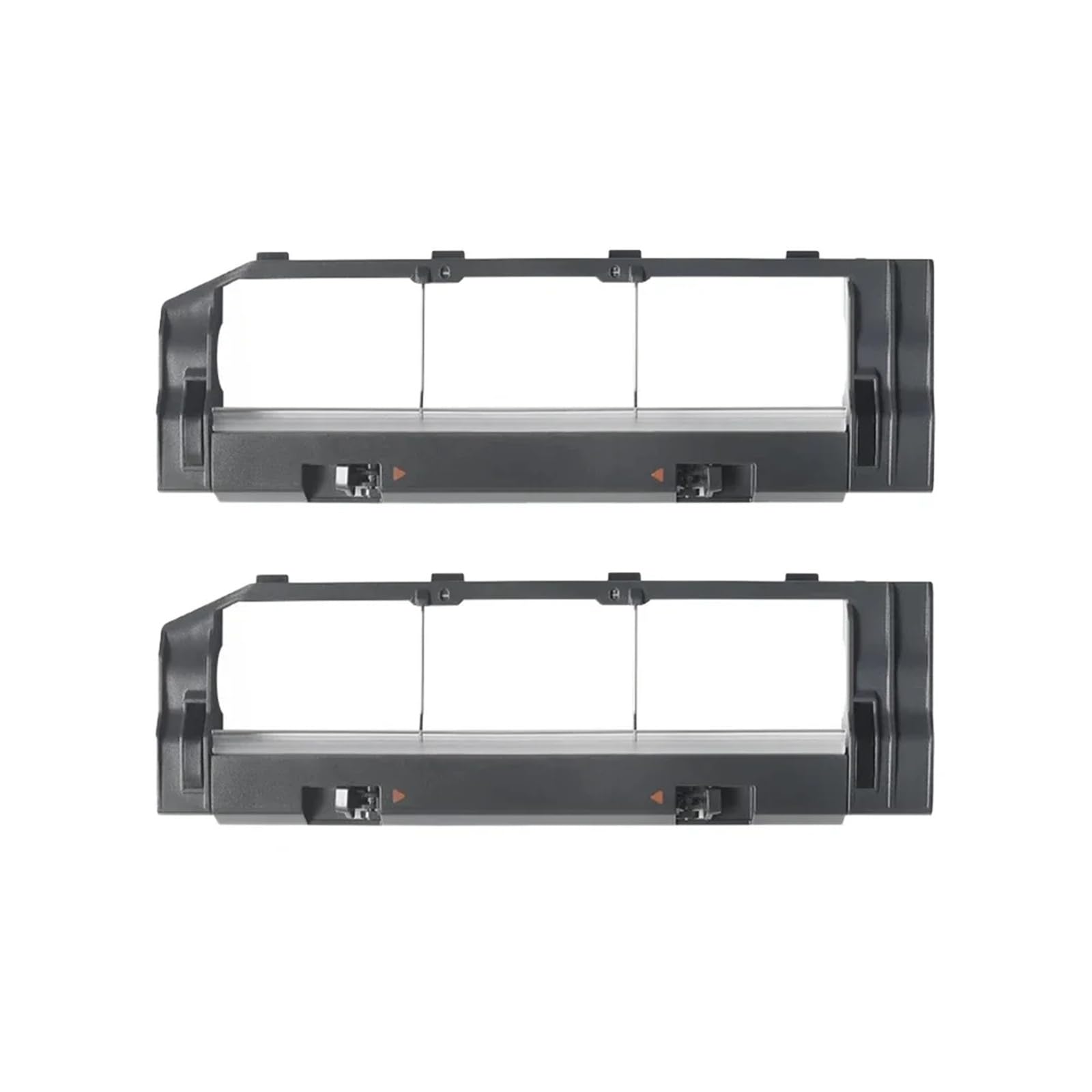 Copertura della spazzola principale, compatibile con Xiaomi, 1/1S e, compatibile con Roborock, S4 S5 Max S50 S51 S55 S6 MaxV Pure E2 E3 E4, parti dell'aspirapolvere robot(2 pcs)