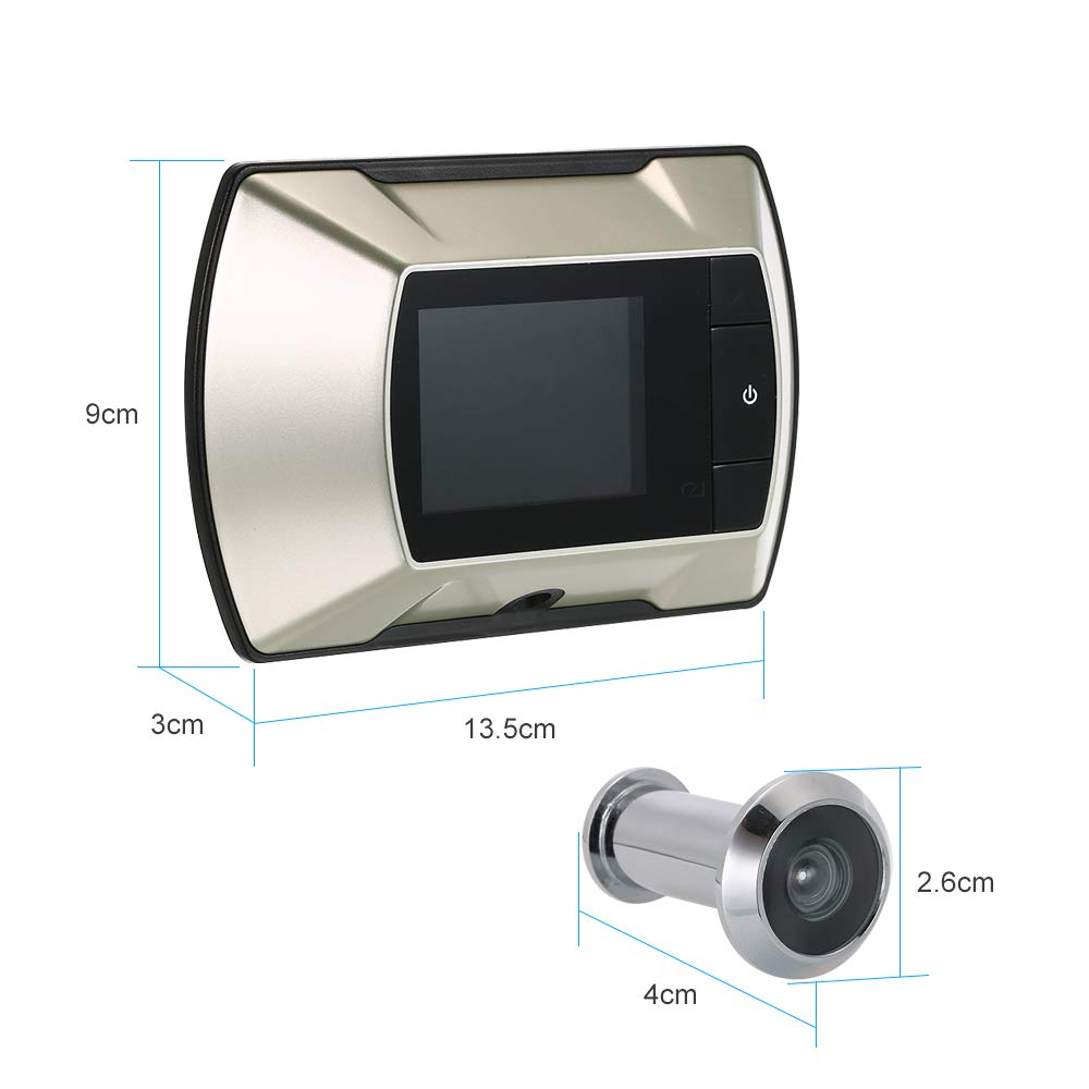 2,4 "TFT LCD Visuelle Monitor Türspion Wireless Viewer Kamera Digitale Elektrische Türl Monitor