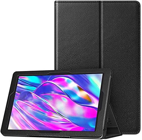 [2026 Model] Onn 7 inch Core Tablet Case PU Leather Protective Case [Case for Kids] Folio Cover for Onn 7 Core Tablet (Black)