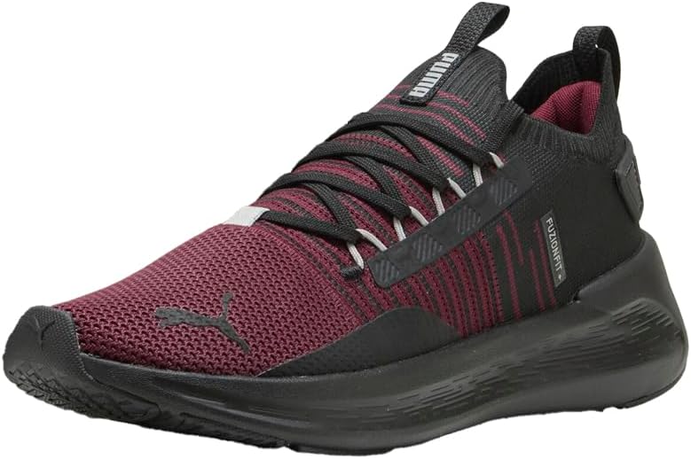 PUMA Mens Softride Symmetry Fuzion Running Sneakers Shoes - Red