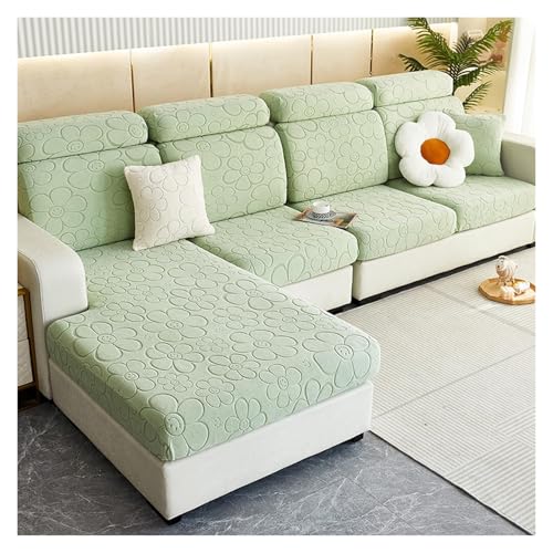 Housse de canapé en velours extensible pour protéger votre salon chic - 2