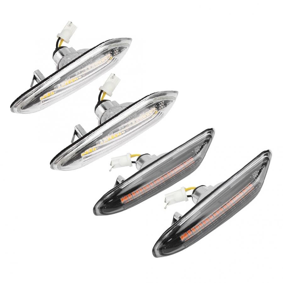 Intermitentes LED dinámicos para BMW E90 E60 E46 y luces laterales de flujo continuo 5