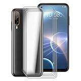  WXPPJ 5 Stück HD Display Schutzfolie für HTC Desire 22 Pro (6,6 Zoll), 9H Härte, Anti Fingerabdruck, Touch Sensitive, Anti Kratzer Gehärtetem Glas Schutzfolie für HTC Desire 22 Pro.