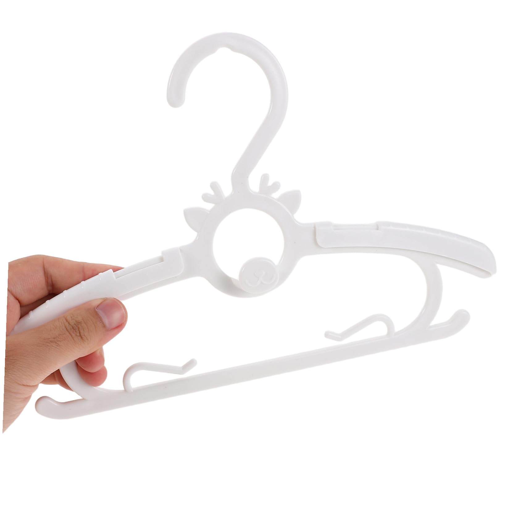 SOIMISS 30 Stück Hangers Kleiderständer Kleiderbügel Kind Kleiderbügel Für Babykleiderbügel Bügel Für Babykleidung Kinderbügel Bügel White