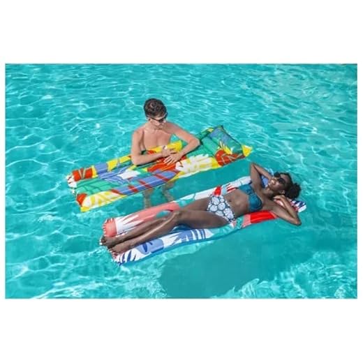 Oise Art Store Trade Shop - Colchón Inflable Air Mat Multicolor 2 Tubos 183 X 69 Cm Fantasías Ass. 44033 -