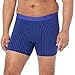 Amazon Essentials Men's Cotton Jersey Boxer Briefs (Available in Big & Tall), 5-Pack, Royal Blue/Mixed Print, Small