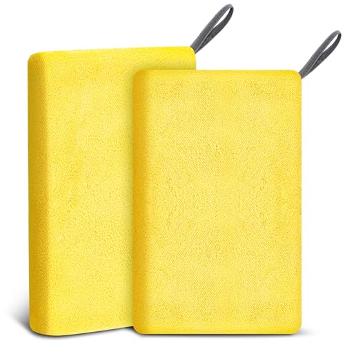 Sonwyoung 2 Pcs Kayaking Water Absorbing Sponge, Bilge Sponge for Absorbing Excess Water from Kayak Canoe or Boat