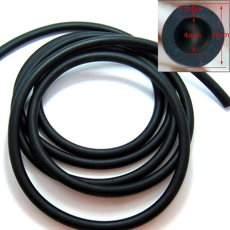 flexiable rubber EPDM Rubber Auto Wipers Water Pipe Water Spray Nozzle Connecting Tube Rubber Hose For Car 3 Meter x 4mm x 7mm drain elastic