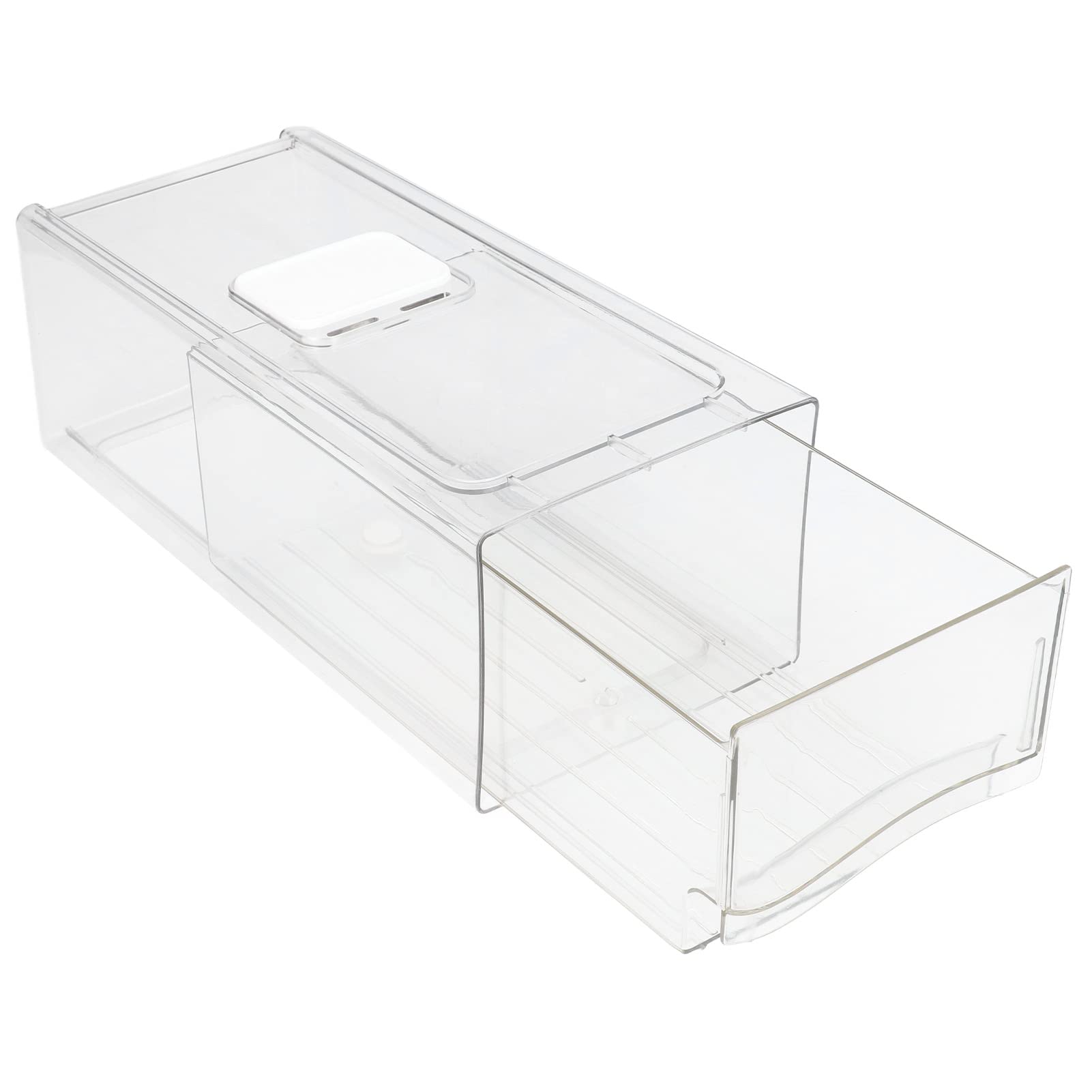 Cassetto di stoccaggio del frigorifero Contenitori per frigorifero Design estraibile Dispensa Cestino di stoccaggio per frutta formaggio e organizzazione alimentare Contenitore di piccole dimensioni
