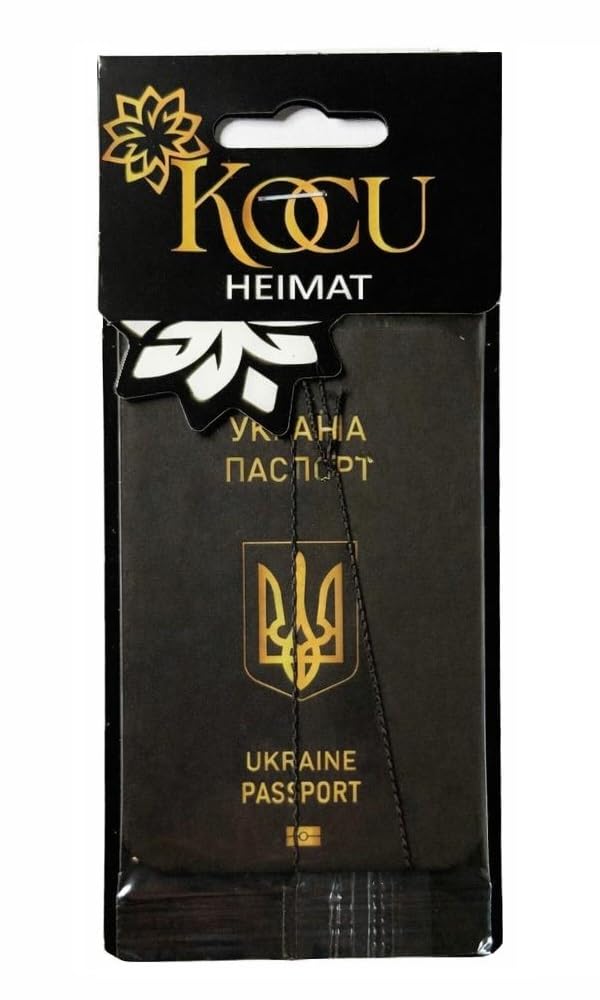 Autoduft Duftbaum Auto UKRAINE – Auto Lufterfrischer mit Flaggen-Design – Moderner Duftanhänger für den Innenraum