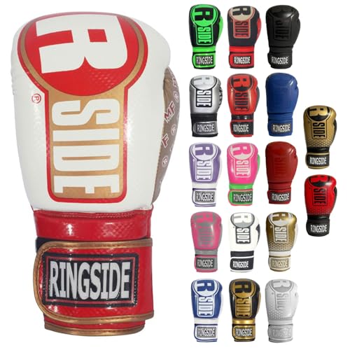 Image of Ringside Apex Bag Gloves, IMF-Tech Boxing Gloves with Secure Wrist Support, Synthetic Boxing Gloves for Men and Women