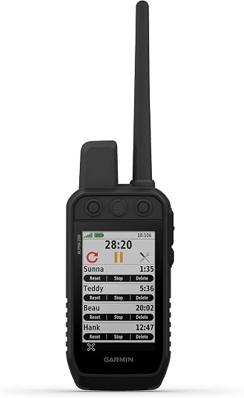 Garmin Alpha 200 Handheld, Simple, Accessible and Fast Tracking and Training for Your Dogs, Sunlight-readable 3.5 Capacitive Touchscreen