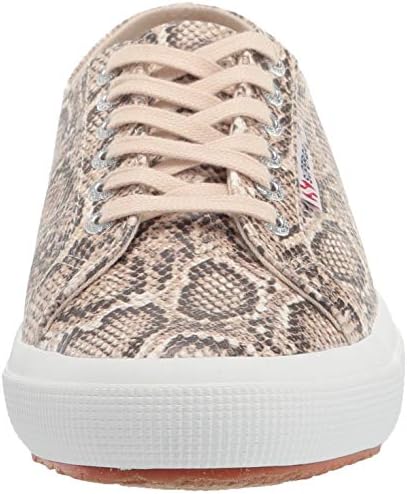 Superga womens 2750-synsnakew Sneaker, Beige Snake, 8.5 US | Image 1