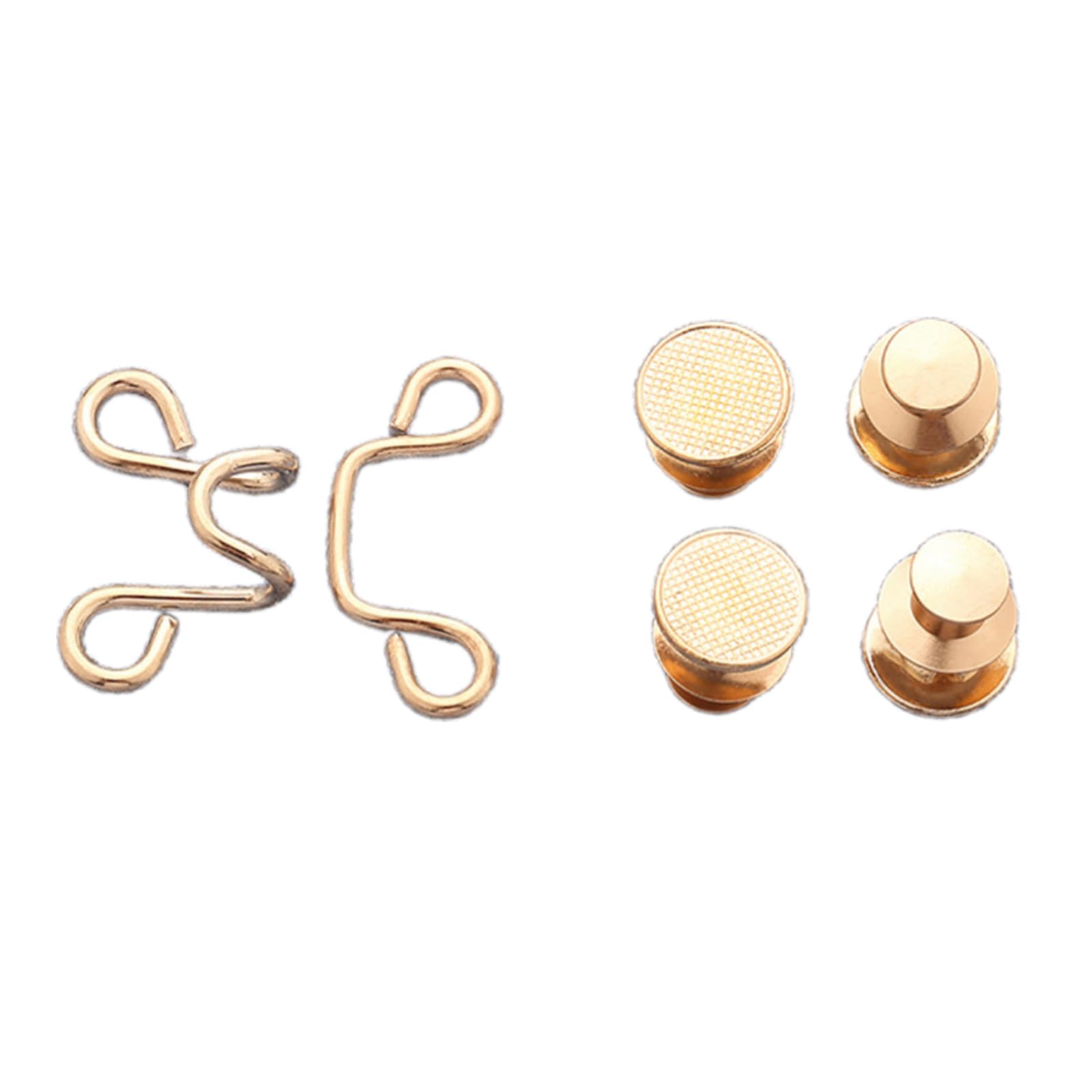 Jazuaiao Waist Button Tighteners for Jeans Trousers to Make Tighter Waistband Adjusters Pants Buckles Adjusters