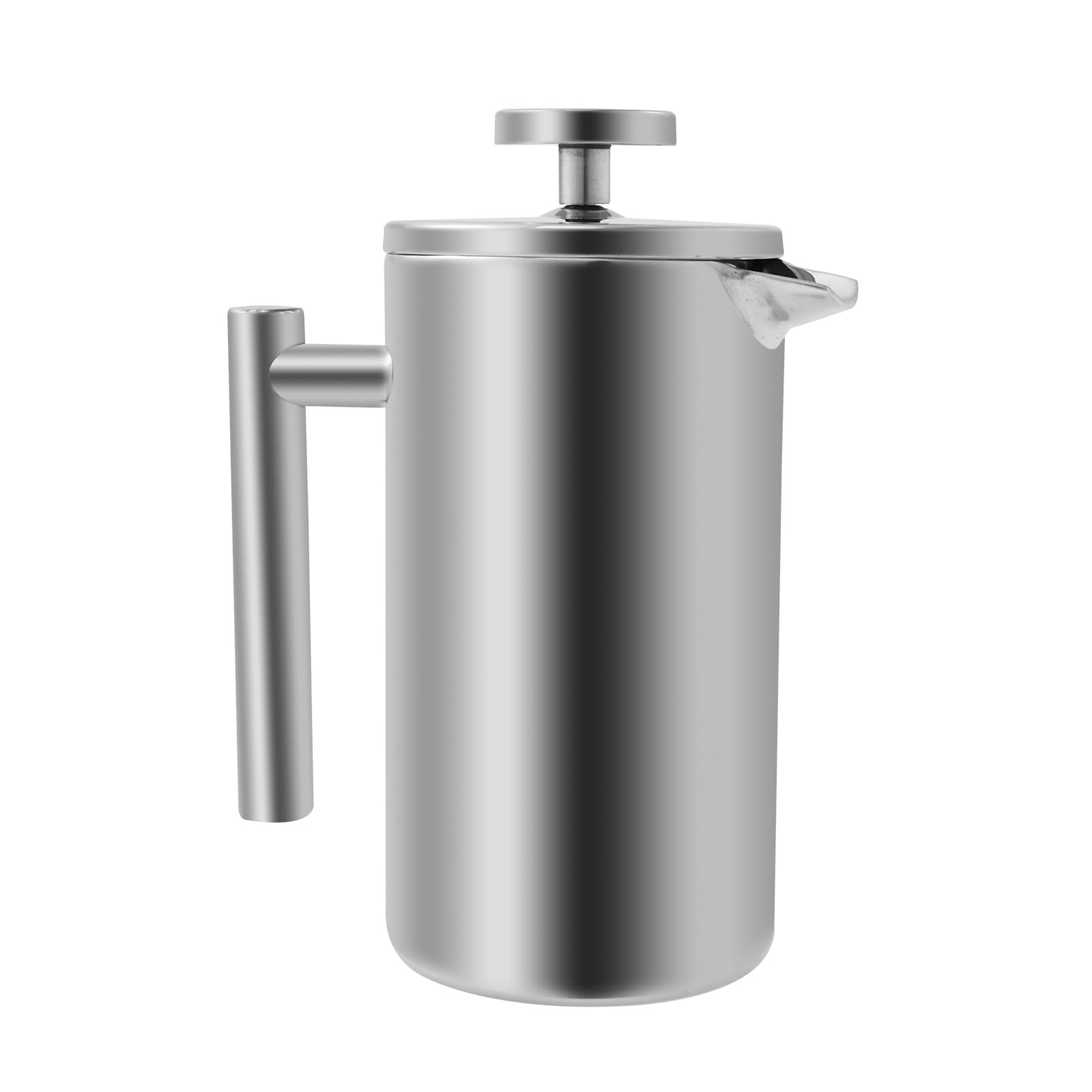 Cafeteira French Press de aço inoxidável 304 de camada dupla de 350 ml, pode ser lavada