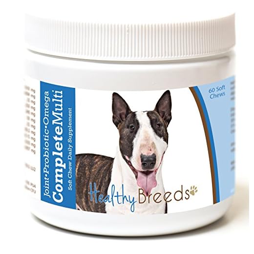 Healthy Breeds Miniature Bull Terrier All in One Multivitamin Soft Chew 60 Count