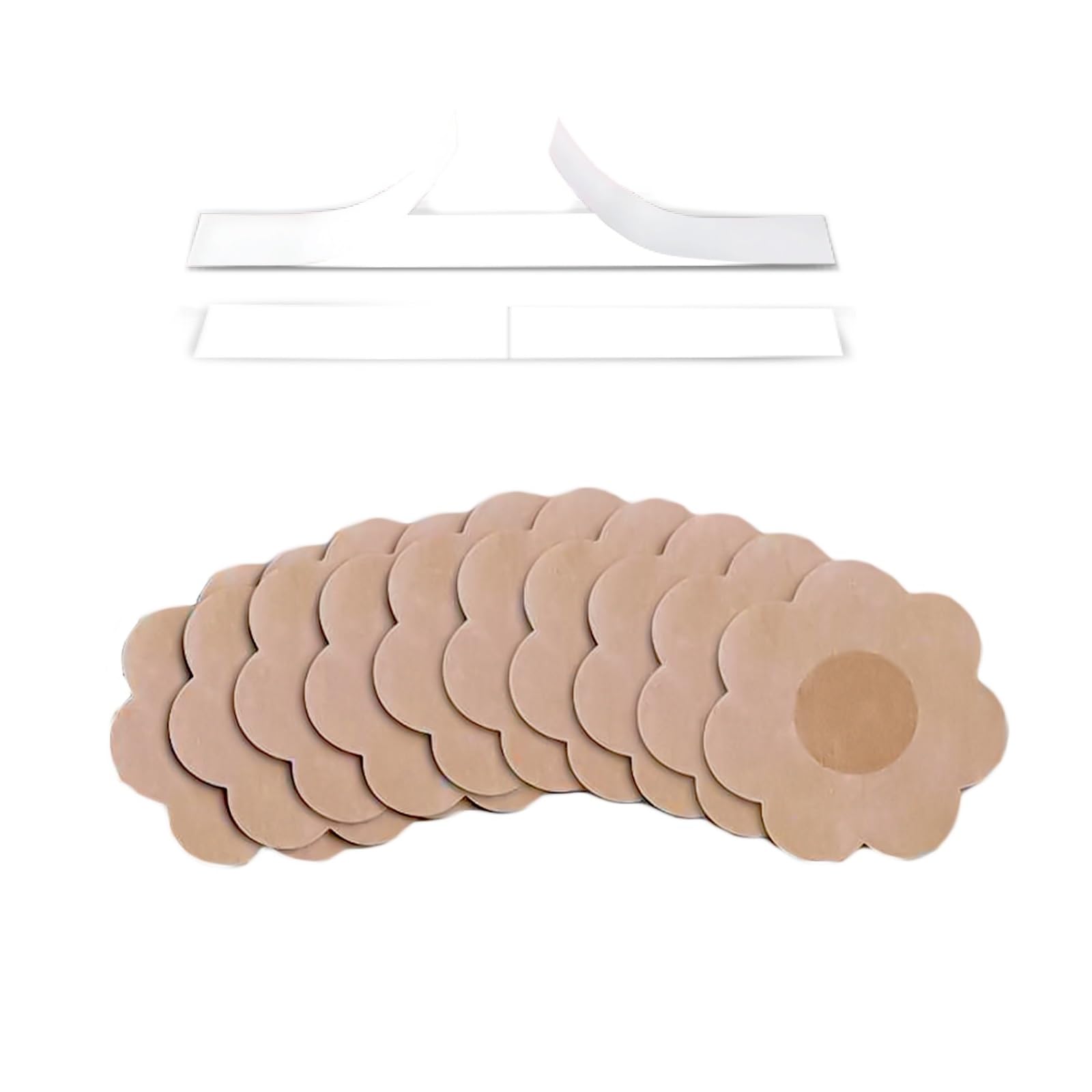 Kate & Smith Disposable Nipple Pasties & Double-Sided Adhesive Fashion Tape Combo Pack Black-image-3
