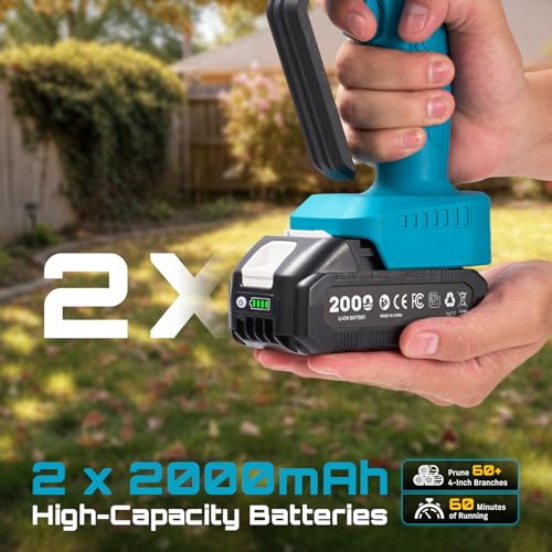 SEESII 6-Inch Upgraded Cordless Chainsaw