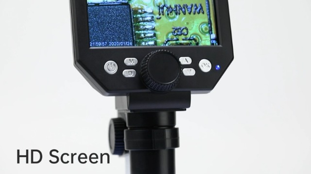 Sunowl 4,3 inch USB digitale microscoop, 1X-1000X vergroting