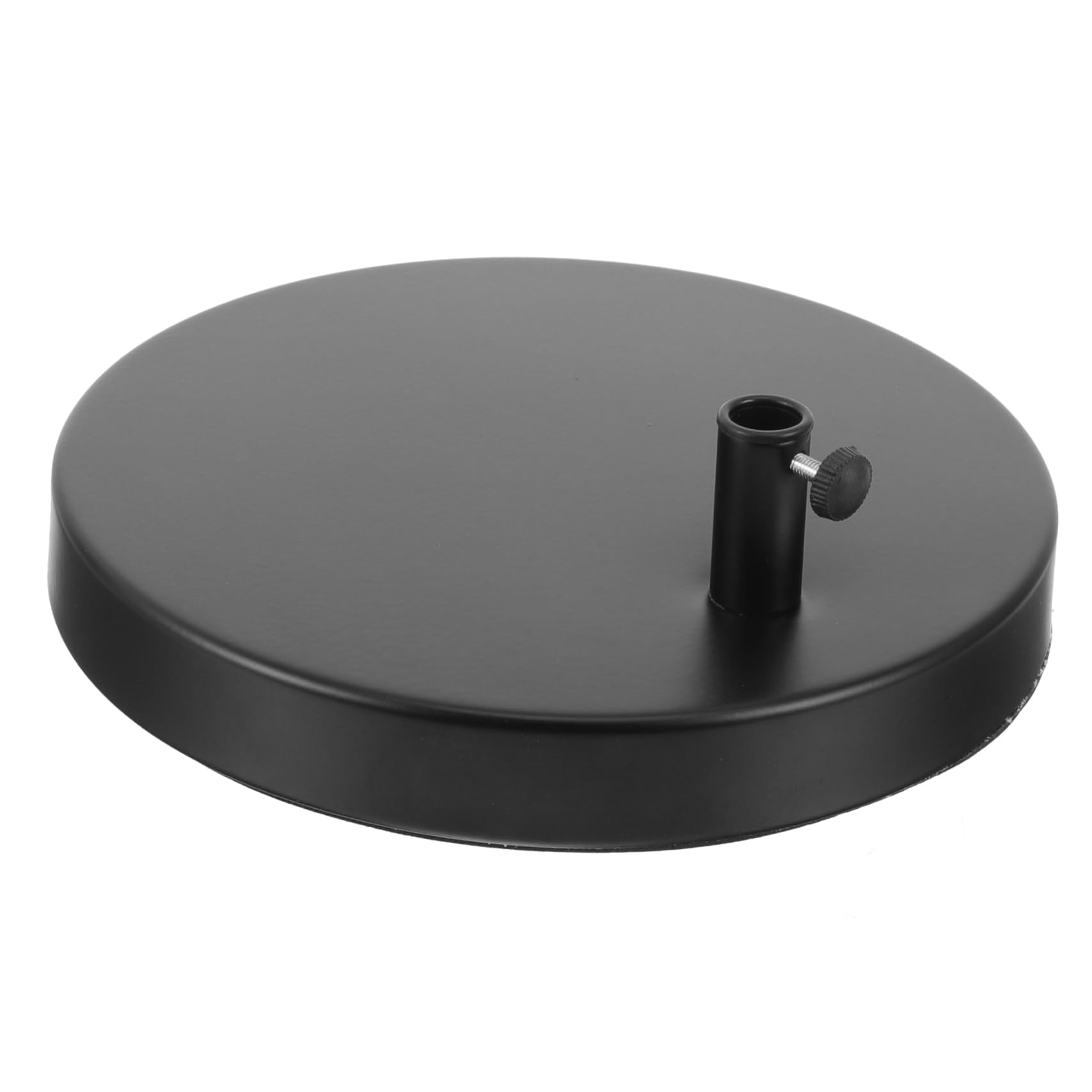 Homoyoyo Iron Swing Arm Desk Lamp Base Replacement with 1.2cm Hole Diameter, Sturdy and Reliable Industrial Table Lamp Base for Desk or Table Use in Living Room or Bedroom Random Color