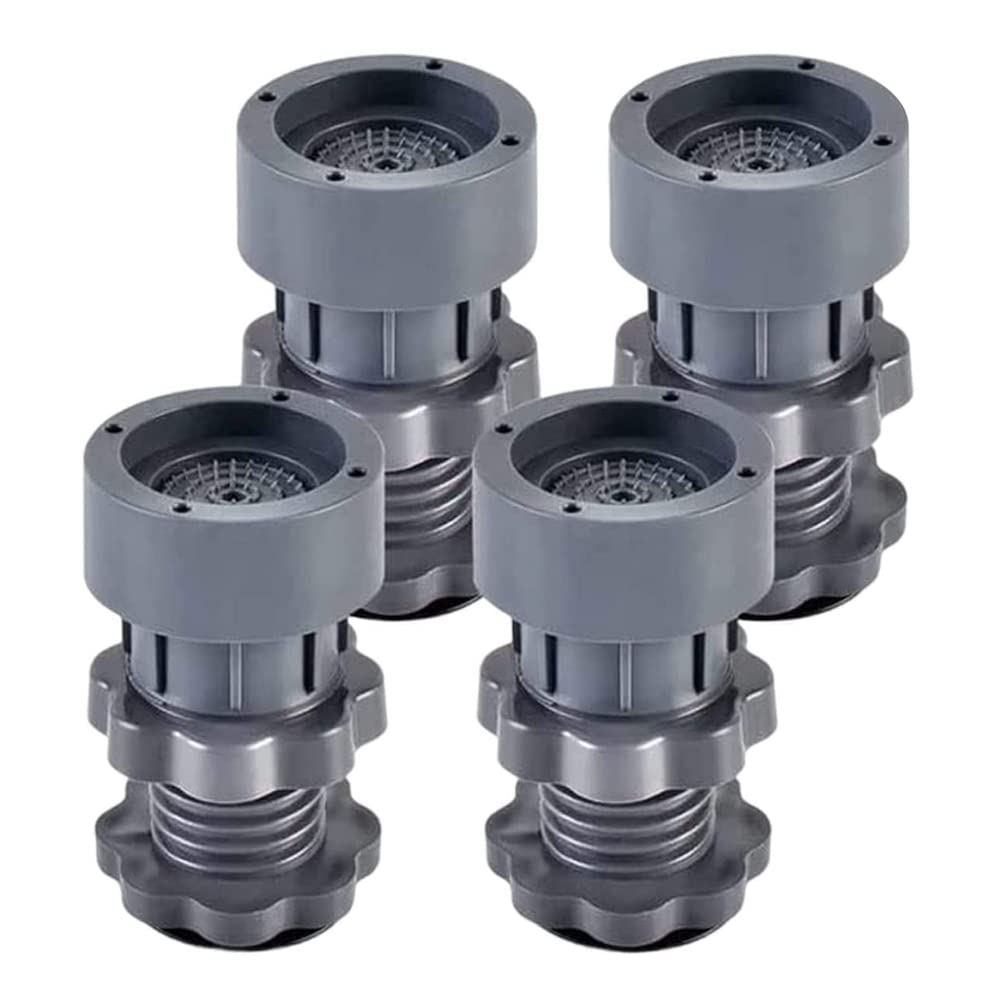 Swiixxer Adjustable Height Washing Machine Support Washing Machine Support Anti Vibration Washing Machine Foot Pad, Washing Machine Pad 4PCS