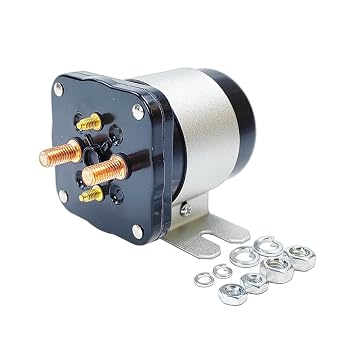 12V 200Amp Mobile Audio Battery Isolator High Current Continuous Solenoid Relay | Fits for White Rodgers, Trombetta, Prestolite, Johnson Electric | OE# 586-902 586-105111 114-1211-020 SBJ4201 SO51221