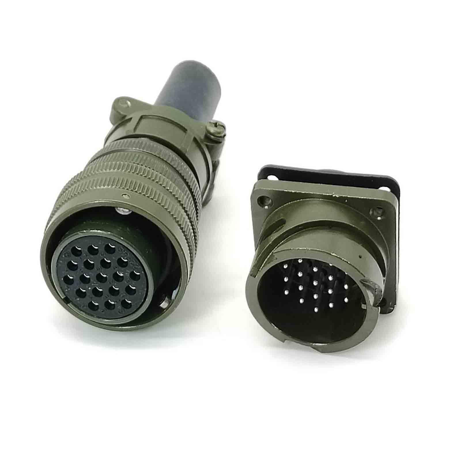 GXMRHWY MS3106A22-14 MS3102A22-14 Male and Female 19Pin Connectors Bayonet Series