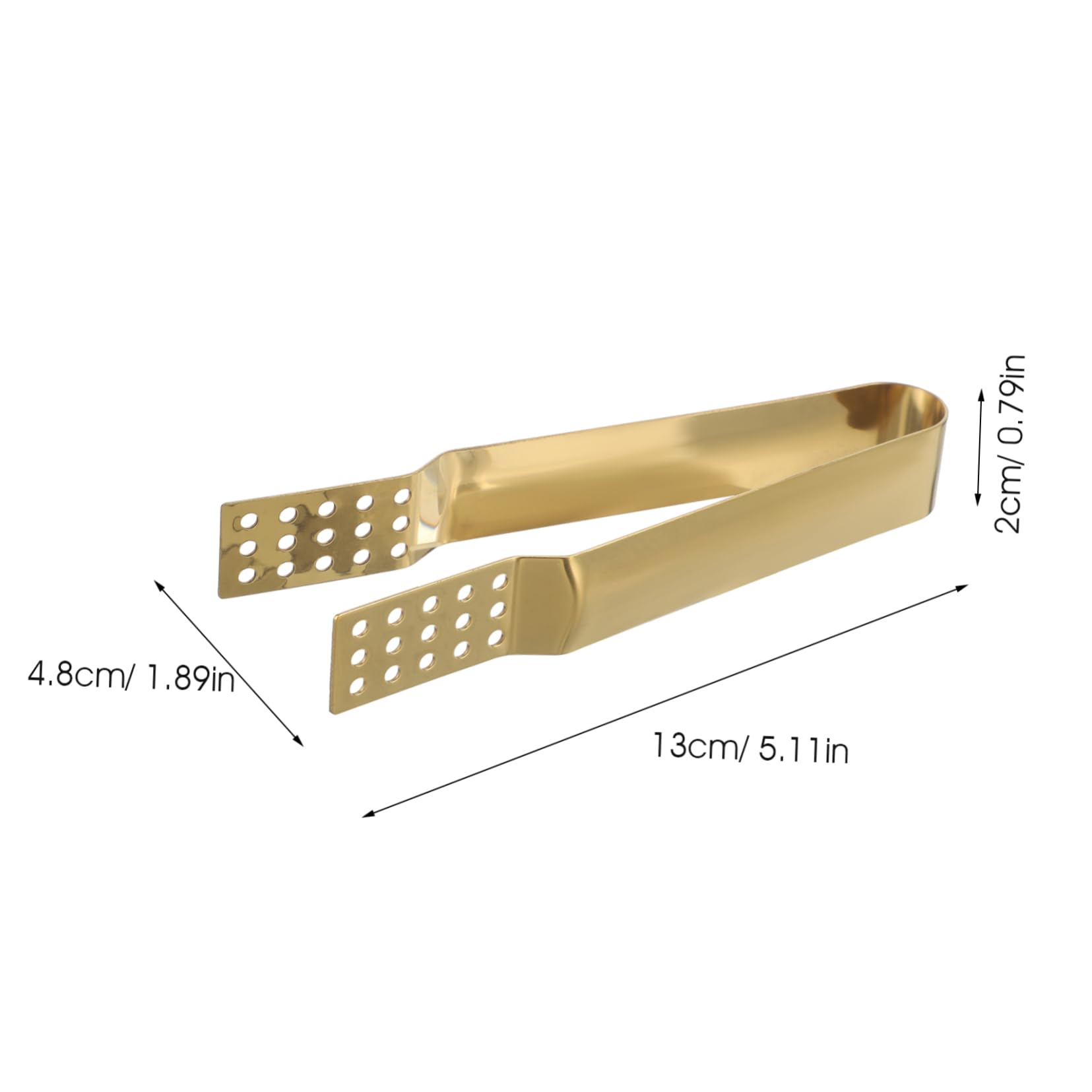 OUNONA 2pcs Stainless Steel Multi Function Tea Bag Tongs Sugar Clips Elegant Design for Easy Clipping of Tea Bags Sugar Cubes and More Kitchen Accessory