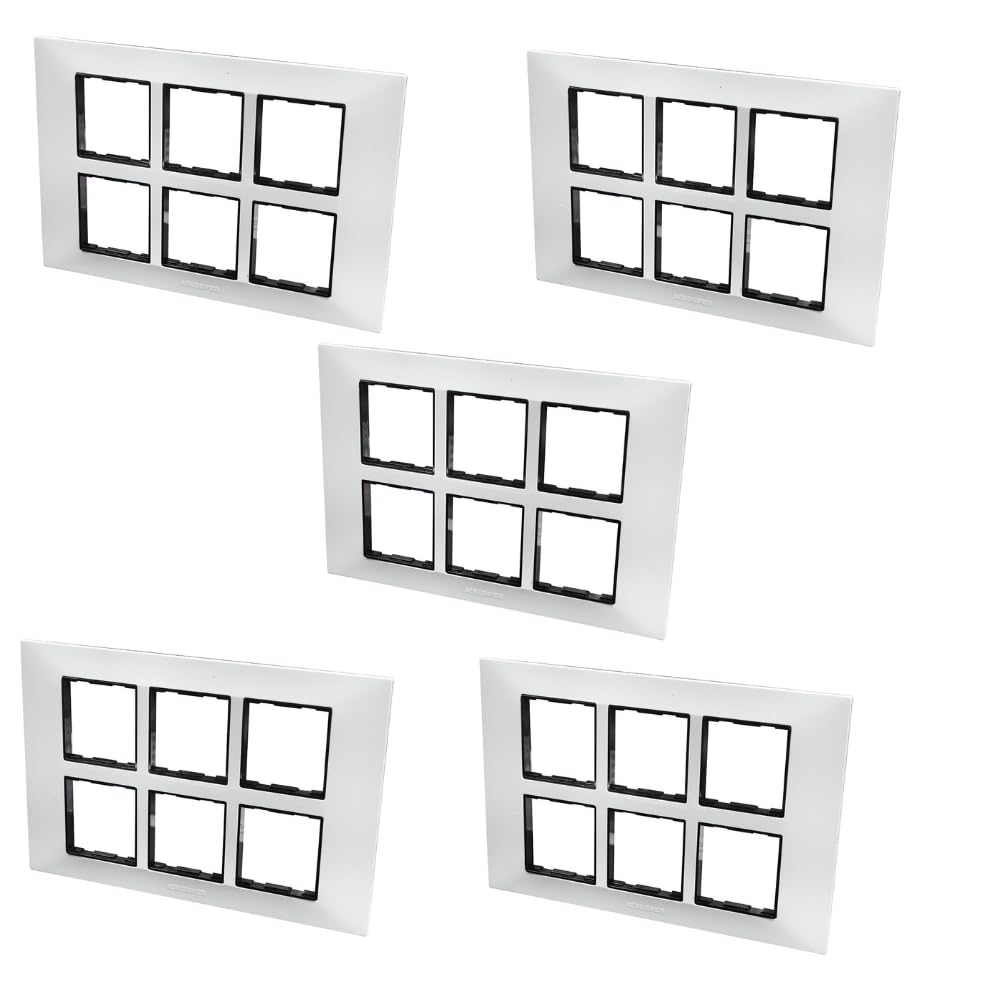 BITCORP Module 4 mod plate Electric Horizontal in white Color Module Tresa Plate Standard Regency Plate (Pack of 1) (B0CVQJXTG5) Amazon Price History, Amazon Price Tracker