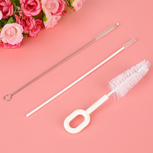 Babyflesborstelreinigingsset, 7-delige handvatflesreiniger set met borstel/spons, goede slijtvastheid voor wassen… - Afbeelding 6