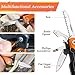 14-in-1 Multitool Pliers, Portable MINI Multitool Pliers Pocket Knife Gifts for Men on Father's Day Christmas, (EDC) Pocket Multi Tools for Outdoor, Garden, Camping, Hiking, Everyday Carry.