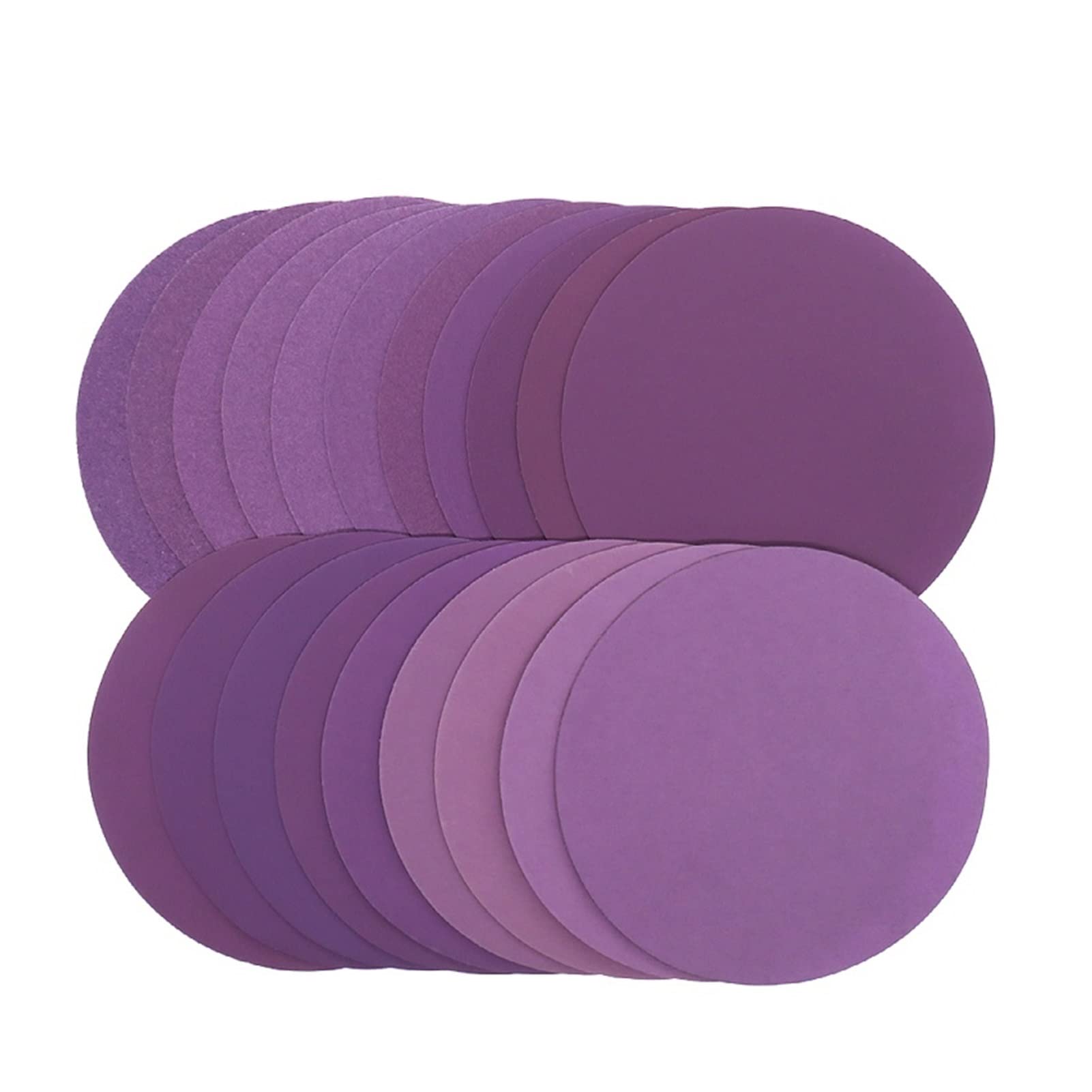 Grinding Wheel 6 pollici Scarica 60-10000 Carta vetrata 150mm for levigatrice orbitale casuale Lavorazione del legno Auto Metal Auto(150 Grits,50 Pieces)