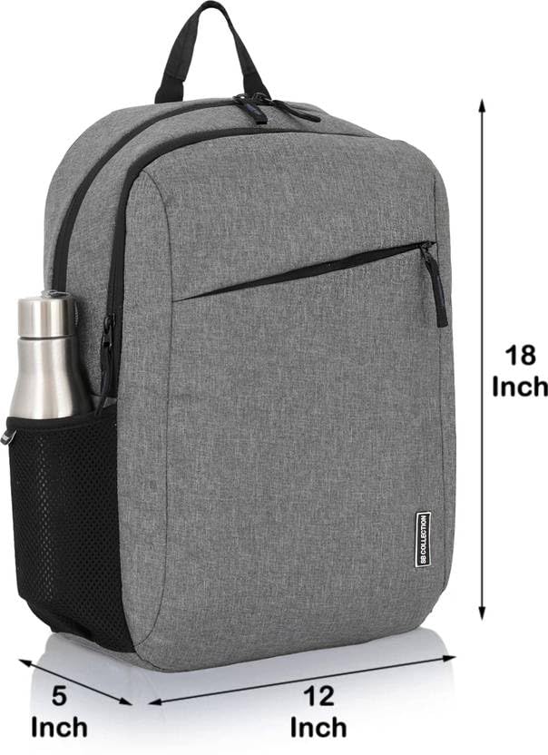 Image of SB COLLECTION True Laptop Backpack, Polyester, Medium 30L, Water Resistant, Multi-Compartment, for Travel and Office