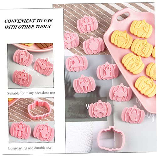 Cabilock Kürbis-plätzchenform Fondant-rahmen Softies Mehrzweck-gebäckform Backwerkzeuge Für Halloween-dekoration