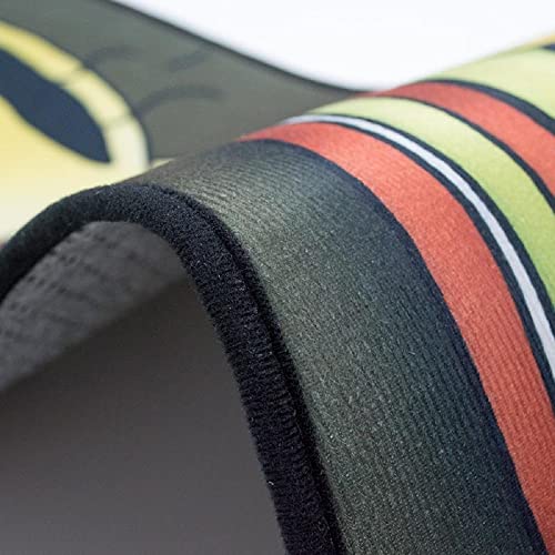 Image of HomeCloud Rubber 6mm Fruit Printed Thick Anti Slip, Washable, Big Size, Printed, Designer Folding Kitchen Mat for Floor Home Bedroom -, Standard Size (40 x 120 cm 40 x 60 cm)