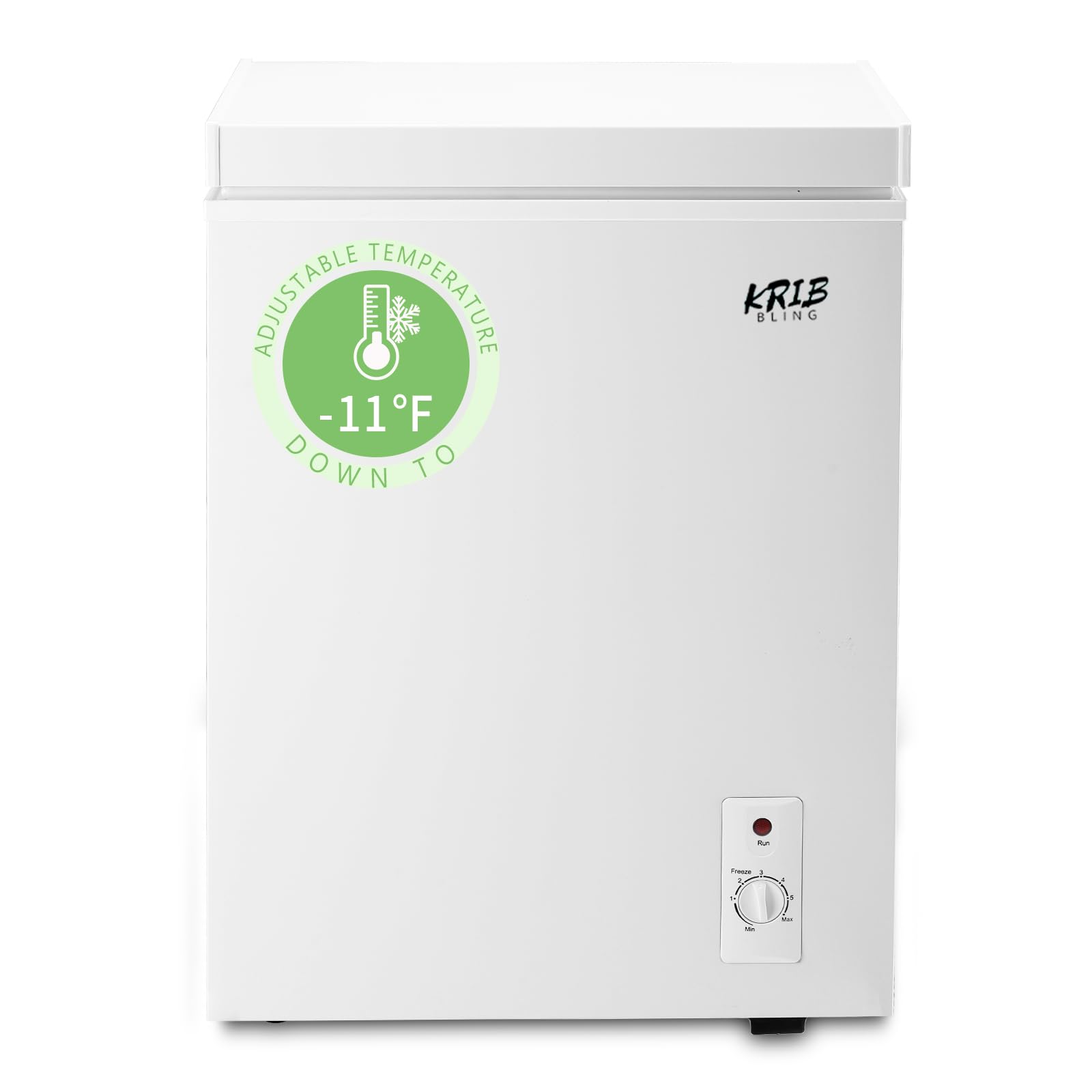 KRIB BLING FLG 3.5 cu ft Chest Freezer White