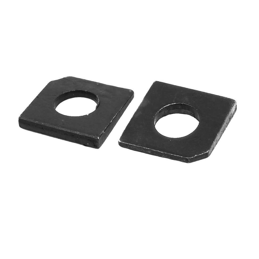Aexit 12mm Fitting Quality Parts Dia Carbon Steel Slot Section Square Bevel Washer 10pcs Model:26as549qo355