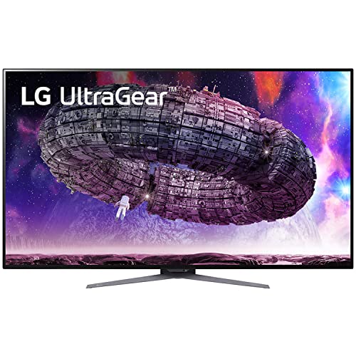 LG UltraGear™ UHD 4K OLED Gaming Monitor 122 cm (48 Inch), 3840 x 2160, 0.1 ms, 120Hz, NVIDIA® G-SYNC® Compatible, AMD FreeSync™ Premium, HDR 10, Anti-glare, DP, HDMI, Remote Control, Speaker, 48GQ900