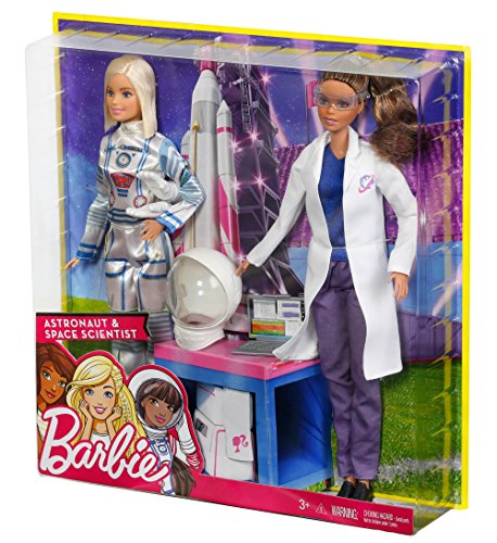 Set de Muñecas Barbie Astronauta y Científica Espacial miniatura 5
