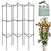 LIBRNTY 3 pièces Stable Cage à tomates,Support Plante grimpante,Stable Support de Plante de Tomate,pour Vos Plantes grimpantes dans Une Serre ou pour Les rosiers sur Votre balcon47.2in/120cm