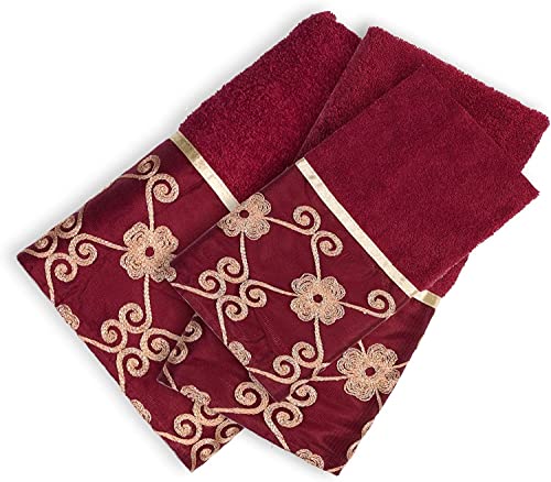 Popular Bath Bath Towels, Vlegant Rosa Collection, 21