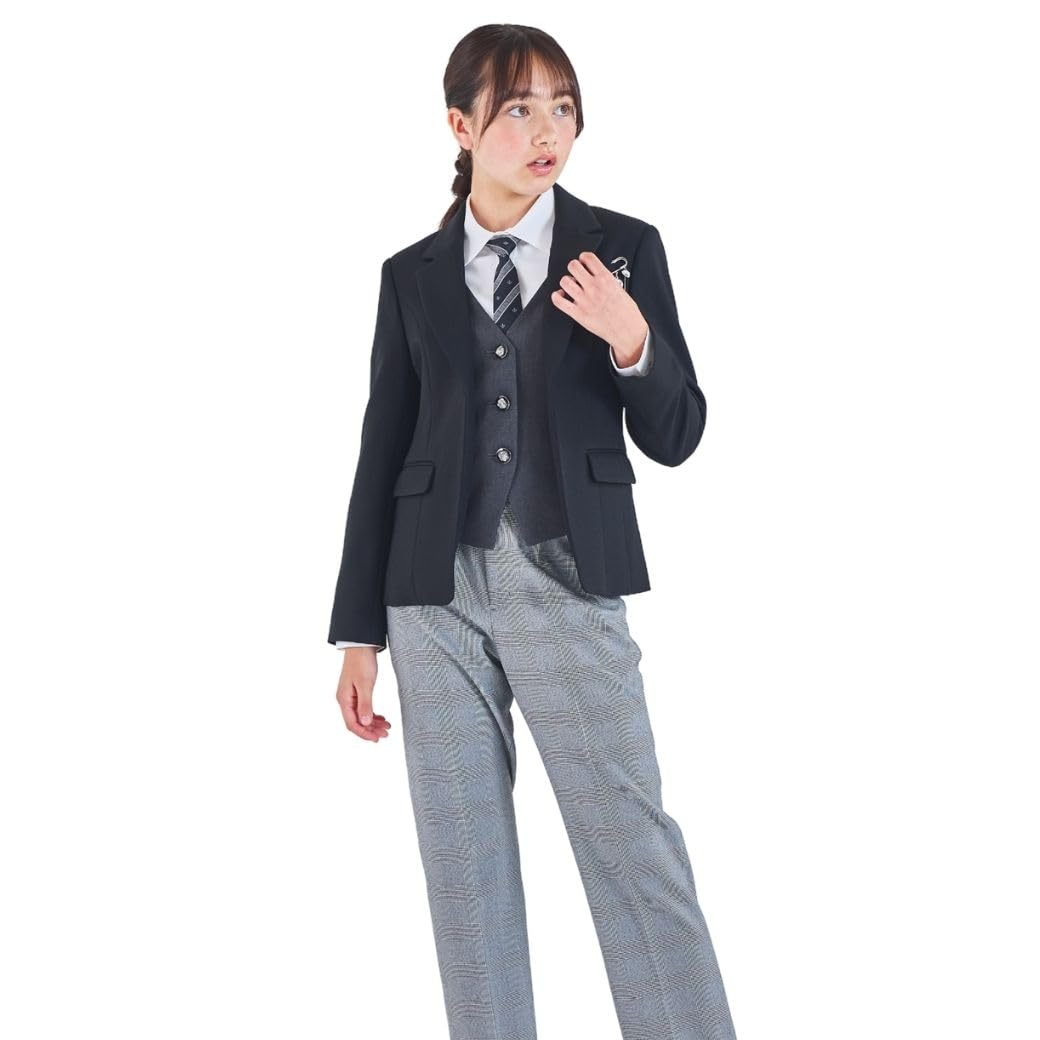 卒業式 女の子Candy 150cm ブラックスーツ 3点セット 【公式通販】