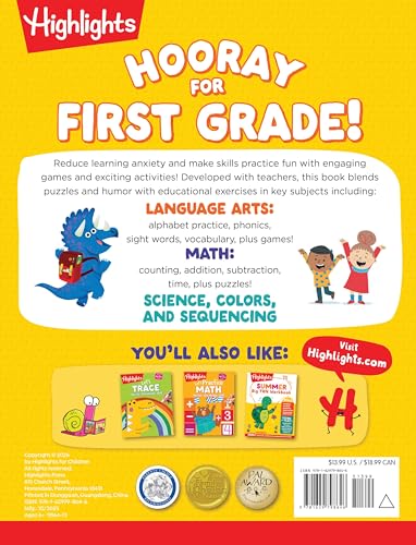 Image of Highlights Big Fun Workbooks, First Grade (9781629798646)