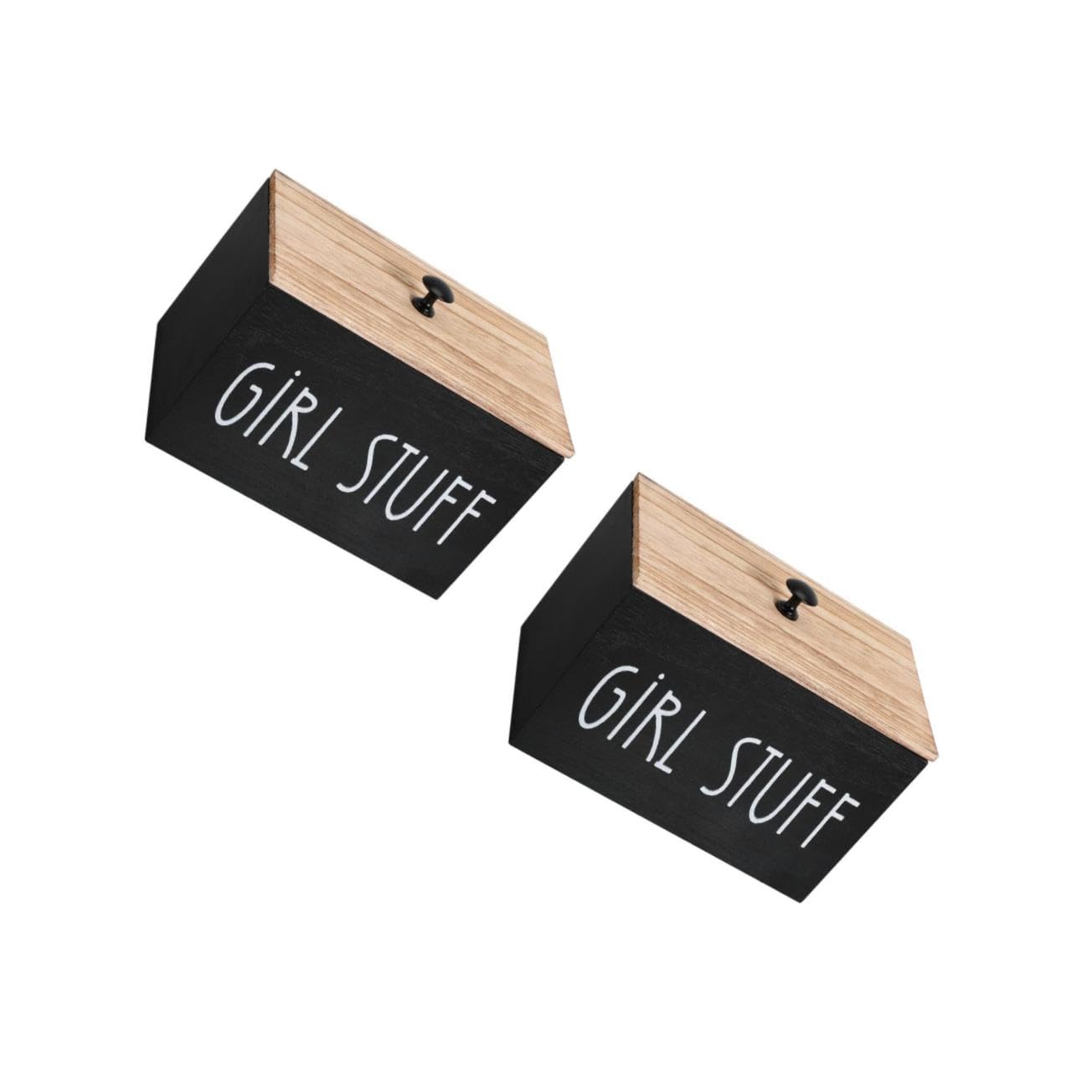 ULTECHNOVO 2 Teilige Aufbewahrungsbox Für Damenbinden Pad Aufbewahrung Für Das Badezimmer Damentampon Organizer Für Das Badezimmer Tampon Und Pad Halter Für Das Organizer