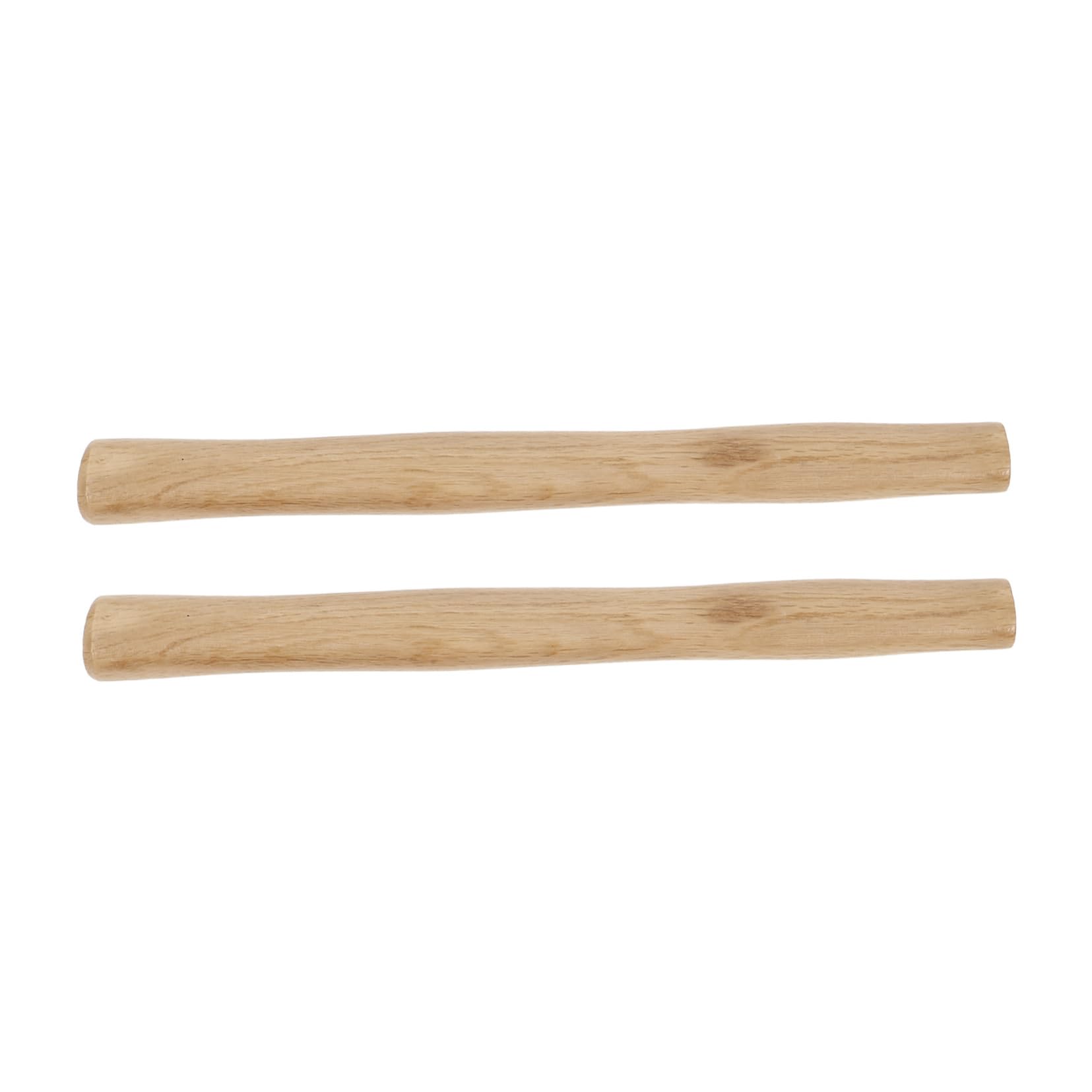 IWOWHERO 2Pcs Wooden Hammer Handle Replacement Ergonomic Design for Various Hammers Material Smooth Finish for Use for Woodworking and Crafting Projects