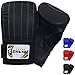 Farabi Sports Boxsack-Training Boxhandschuhe MMA Handschuhe Boxsack (Black, L)